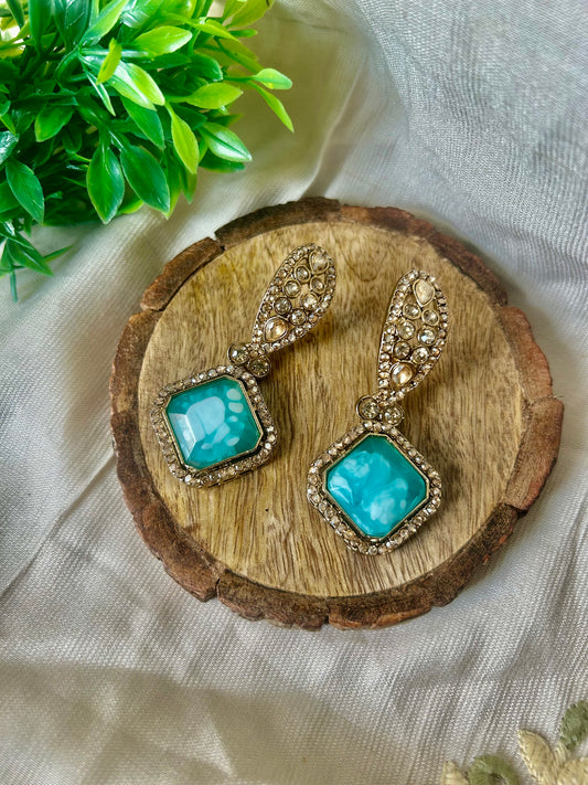 Premium Marble look earrings