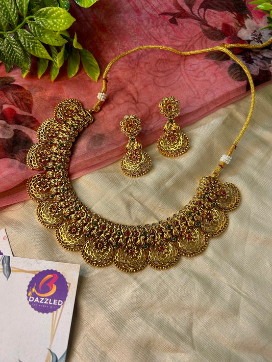 Roopnikhar necklace with earrings